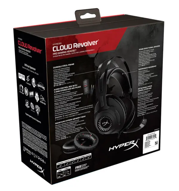 Auriculares gamer HyperX Cloud Stinger Core black - Con cable Plug  Tradicional 3.5mm Con Microfono 