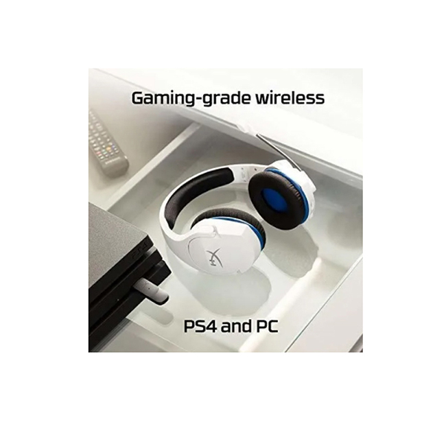 HyperX HHSS1C-KB-WT/G Cloud Stinger Core - Auriculares inalámbricos para  juegos, para PS4, PS5, PC, deslizadores de acero ligeros, duraderos